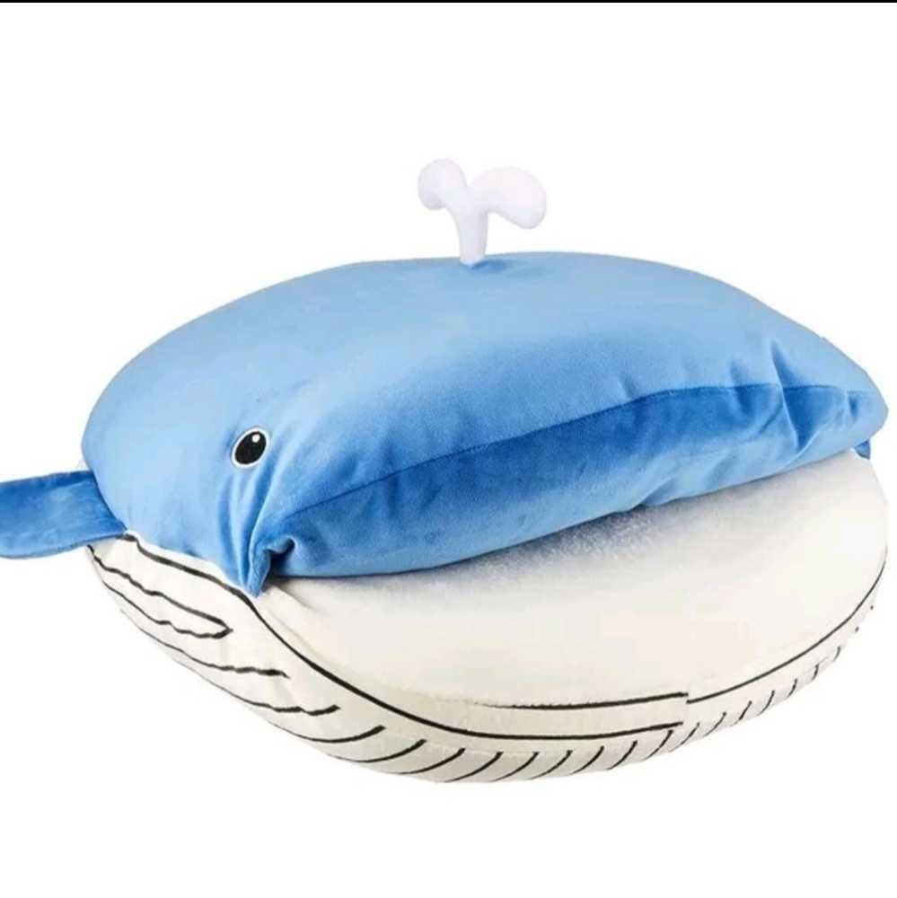 NWT Marushin Warm Whale Foot Cushion - Exclusive Japan Edition